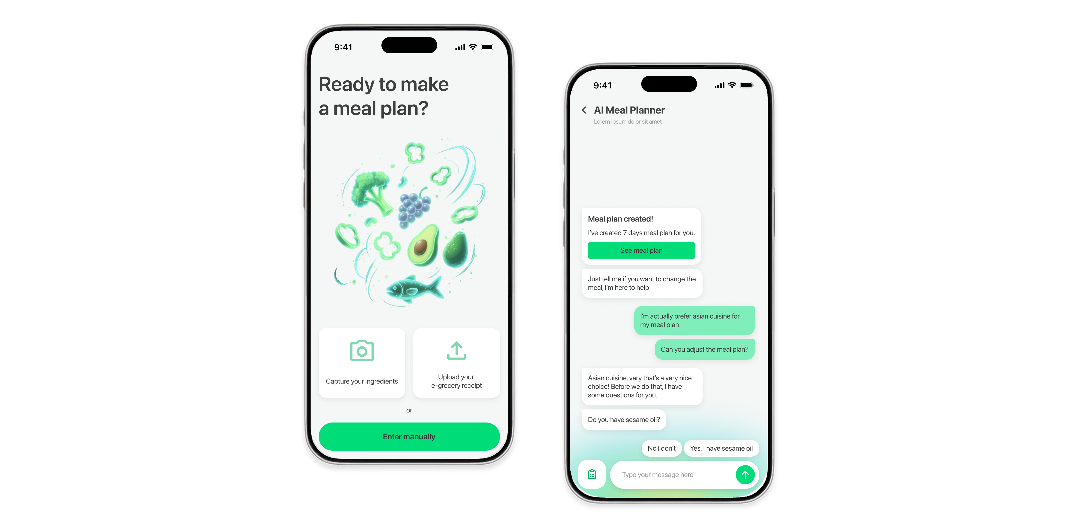 AI Meal Planner App